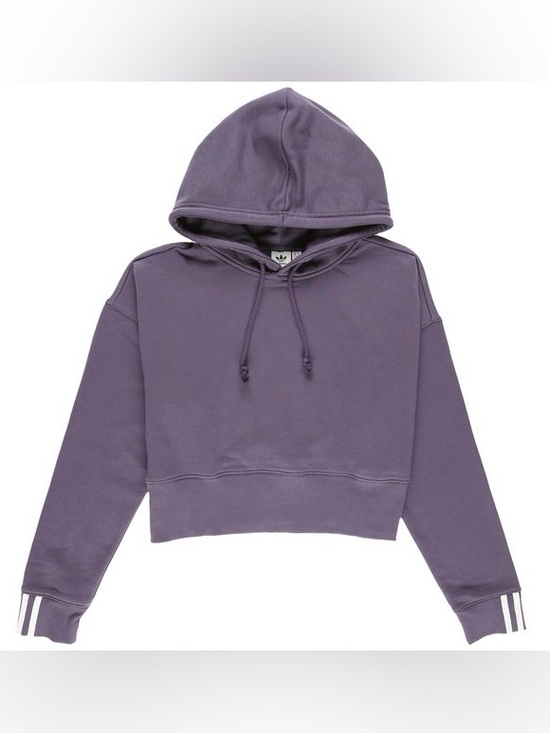 adidas Tops - adidas women Dark Purple Hoodie